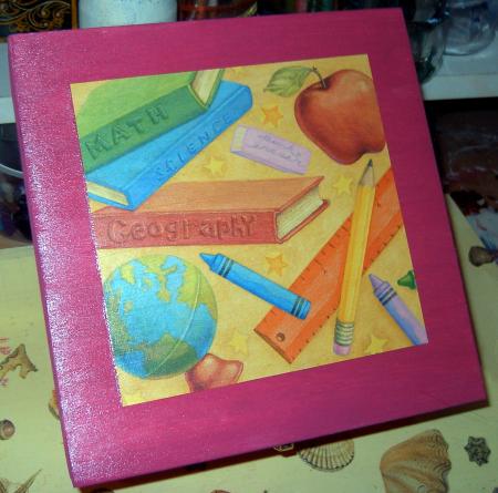 Boite � th� �cole