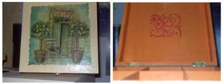 Boite � th� le potager